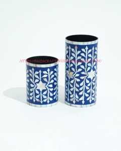 Bone Flower Vase <b>Creative</b> Craft <b>Gift</b> Round Flower Vases Home Decoration Handmade Vases for Wedding <b>Gifts</b> Used - Product Image 3