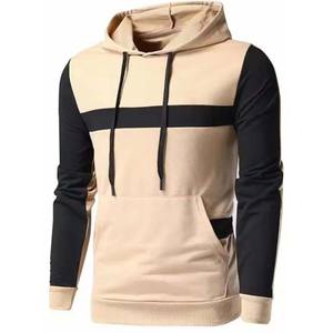 Ensemble 2 pièces pantalon de survêtement et pull à capuche 100% coton Survêtement OEM avec logo personnalisé Survêtements de sport de couleur contrastée - Product Image 2