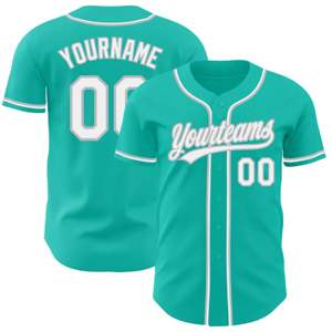 Maillot de baseball personnalisé de haute qualité avec impression par sublimation, noms personnalisés et numéros pour les équipes professionnelles - Product Image 1