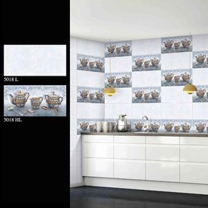 Carreaux muraux en céramique brillants modernes 300x600mm, installation par colle, usage intérieur et extérieur, applications pour supermarchés et villas - Product Image 4