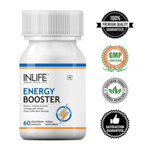 Vente chaude INLIFE GMP Certifié Ayurvédique Energy Boost Améliorer l'immunité Complément alimentaire 60 Capsules Moringa Adultes - Product Image 3