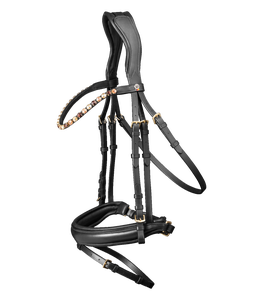 Brida para Caballo, Material de Alta Calidad, Color Café, Juego Completo, Cómodo, Decorativo, Acolchado, para Montar a Caballo - Product Image 4