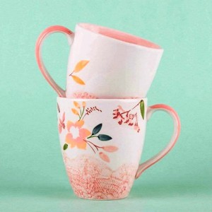 Ceramic Milk Coffee Solid Color Brown Hot Selling product Printed Handmade Ceramic mug Coffee <b>Cups</b> - Product Image 5