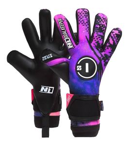 Guantes de portero de cuero Premium personalizables ajuste personalizado venta al por mayor fútbol látex agarre - Product Image 1