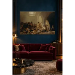 Impression sur toile Fida Goya Yard of a Madhouse - Product Image 4