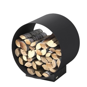 High Trending Metal Heavy Duty <b>Log</b> Holder Best Quality <b>Rack</b> Outdoor Indoor Firewood Storage Stacker Stand - Product Image 2