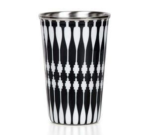 Accessoire de service d'eau potable en verre en acier imprimé émail personnaliser emballage avec forme ronde imprimée - Product Image 4