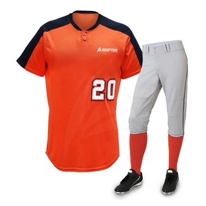Uniforme de béisbol personalizado para hombre, uniforme de béisbol personalizado al aire libre, venta al por mayor - Product Image 3