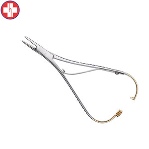 Portaagujas Mathieu Mandíbulas de carburo de tungsteno Instrumento quirúrgico dental TC - Product Image 5