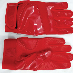 Gants de frappe de baseball de qualité supérieure, gants de frappe de baseball noirs à poignet court de qualité supérieure - Product Image 2