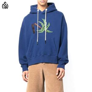 เสื้อฮู้ดปักลายสำหรับผู้ชายเสื้อฮู้ดปักผ้ากำมะหยี่ดีไซน์ใหม่ - Product Image 1