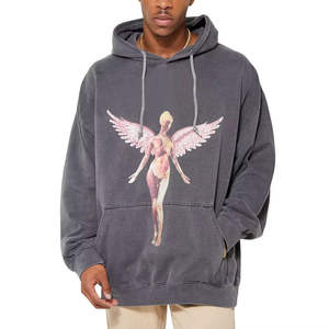 Nouvel arrivage de sweat à capuche sérigraphique lourd meilleure vente pull à manches longues sweat à capuche sérigraphié pour l'hiver - Product Image 1