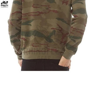 Sudaderas de Camuflaje de Invierno Más Vendidas, de Alta Calidad, Hechas a Medida, Tallas Grandes, Básicas, 100% Algodón, Forro Polar Transpirable para Hombre - Product Image 3