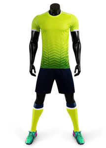 Maillot d'entraînement de football en polyester de haute qualité OEM, maillot de football par sublimation, vêtements Maan - Product Image 3