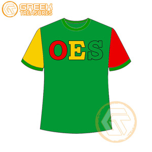 T-shirt Ordre de l'étoile de l'Est en gros Vêtements en jersey de coton T-shirt OES respirant de haute qualité Vêtements grecs pour femmes - Product Image 3