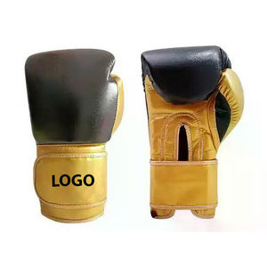Vente directe d'usine Gants de MMA et de boxe en cuir PU de haute qualité Conception d'entraînement confortable avec logo personnalisé - Product Image 5