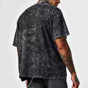 Camisetas de Hombre con Lavado Ácido de Diseño Personalizado 2026, Camisetas Oversize de Alta Calidad a Precio Económico al por Mayor - Product Image 3