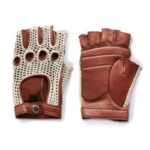 Gants en cuir vintage pour homme, style 2025, pour l'hiver, pour l'extérieur, tendance, garde au chaud - Product Image 3