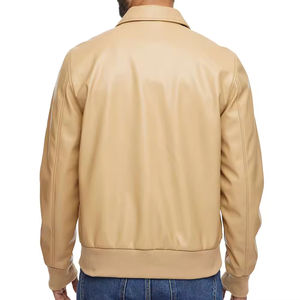 Veste en cuir véritable pour hommes, vestes d'hiver pour motocyclistes, vestes chaudes en cuir véritable, nouvelle collection de haute qualité - Product Image 2