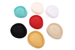 Chapeau de paille en papier naturel de style boater pour femme, idéal pour les voyages d'affaires - Design DIY type pillbox - Product Image 5