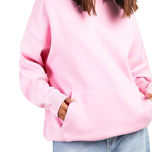 Vente en gros – Nouveauté : Sweat à capuche streetwear pour femme grande taille, 100 % coton polaire, respirant et séchage rapide, haute qualité - Product Image 4