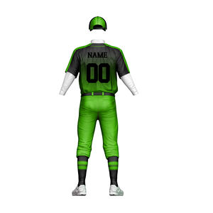 Uniforme de Béisbol Unisex Personalizado de la Mejor Calidad 2025, Conjuntos Transpirables 100% Poliéster en Existencia - Product Image 4