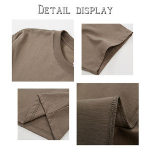 เสื้อยืดผู้ชายผ้านิ่มใส่สบายผ้าคอตตอน100% ปรับแต่งโลโก้ได้ - Product Image 3