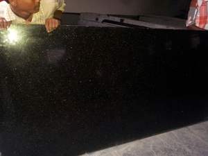 Modern Design Black Galaxy Slab Polished Surface Elegant and Contemporary Style - Product Image 2