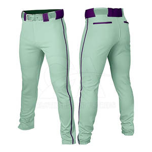 กางเกงเบสบอลสำหรับผู้ชายกางเกงกีฬาเบสบอล2025ออกแบบได้ตามต้องการ - Product Image 1