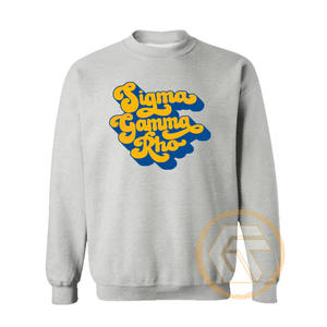 Sudadera Casual Bordada Ecológica de Algodón con Forro Polar para Mujer, Personalizada de Alta Calidad, de la Fraternidad Sigma Gamma Rho, para Otoño/Invierno - Product Image 5