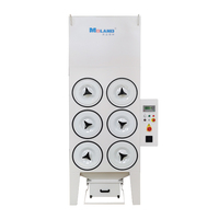 Collecteur de poussière à filtre à cartouche industriel 4KW, nettoyage automatique par jet pulsé pour machine à découpe laser à fibre, élimination des fumées de découpe laser