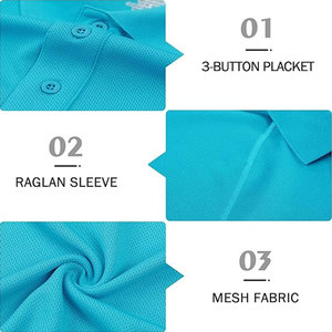 Camiseta de Polo de Golf para Hombre, Ropa Deportiva de Verano Duradera, Diseño Transpirable, Ajuste Cómodo - Product Image 6