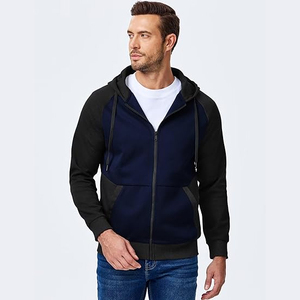 Top Trending Men Zipper Hoodie Venta al por mayor OEM Sportswear Activewear Streetwear Custom Fit - Product Image 3