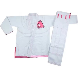 Venta al por mayor Jiu Jitsu personalizado Bjj Gi Brazilian Jiu-Jitsu uniforme Kimono Gi artes marciales y entrenamiento de artes marciales se viste el año 2017 - Product Image 3