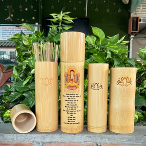 CAJA PORTA INCIENSO BAMBÚ/ELEGANCIA NATURAL PARA SU HOGAR/HECHO EN VIETNAM - Product Image 5