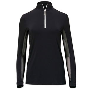 Nueva llegada Premium Competition elegante equitación Base capa camisa mujeres Tops con tela elástica de cuatro vías y durabilidad - Product Image 5