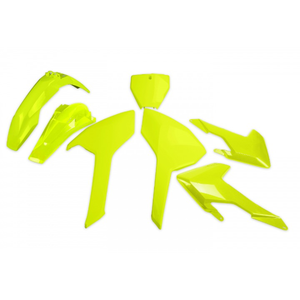 Husqvarna TC 250 2017-Kit di plastica 2018 giallo fluorescente fluorescente accessori per moto - Product Image 1