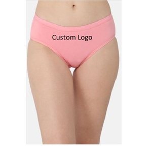 Sous-vêtements sexy pour femmes, culottes en tricot, sans couture, douces, mi-hautes, respirantes, antibactériennes - Product Image 1