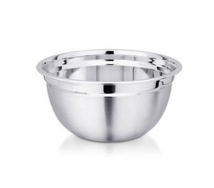 Offre exceptionnelle sur 100% Véritable qualité en acier inoxydable allemand 202 Grand bol à mélanger de cuisine 16cm 32cm Bol à fruits poli - Product Image 6