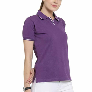 Camiseta Polo de manga corta personalizada para mujer, Jersey de algodón de alta calidad, estampado informal a la moda con decoración de logotipo en Nurak 2025 - Product Image 3