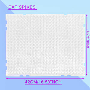 Tapis d'Extérieur pour Animaux de Compagnie <span class=keywords><strong>Anti</strong></span> Chat et Chien, Oiseau Pigeon, Écureuil, Empêcher les Rayures, Meubles, Lit, Canapé, Clous de Protection - Product Image 4