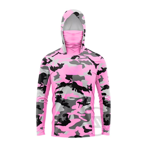 Sudadera con Capucha de Pesca para Hombre 2025 de Gran Venta, UPF 50, Antibacteriana, Cortavientos, Sublimada, de Alto Rendimiento, Tallas Grandes, Refrescante, Manga Larga, Cierre Frontal - Product Image 2