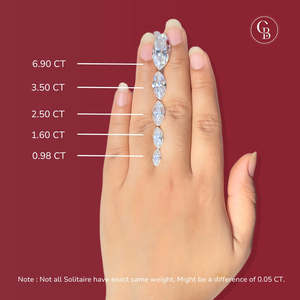 9K <b>Gold</b> Marquise Cut Moissanite Diamond Pave <b>Ring</b> Elegant Luxury Jewelry Accessory - Product Image 3