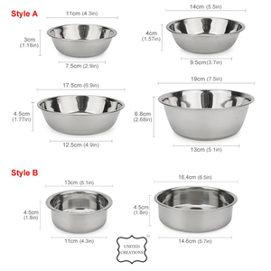 Cuenco para perros y gatos de acero inoxidable aislado para alimentación de agua y comida de metal de lujo personalizado duradero al por mayor - Product Image 5