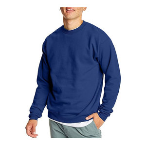 Sudadera blanca con logotipo personalizado y cuello redondo y hombros caídos, sudadera pesada de gran tamaño sin bolsillo para adultos, sudaderas con capucha - Product Image 5