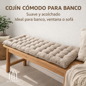 Cuscino da seduta rettangolare trapuntato Manemi con imbottitura in fibra cava, per esterni, con rivestimento lavabile - Product Image 3