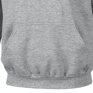 Sweat-shirt à capuche brodé personnalisé Vintage Washed Long Sweat-shirt pour homme de haute qualité 100% coton Pull-over à capuche gris pour homme - Product Image 4