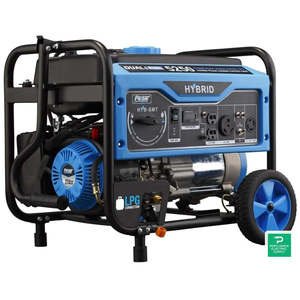 Générateur portable à double carburant Pulsar PG5250B série Standard - 2 kW, démarrage automatique, sortie AC/DC 60 Hz - Product Image 1