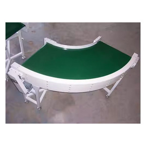 Equipo de procesamiento de alimentos de descarga de tornillo de acero inoxidable personalizable nuevo transportador de correa de PVC verde rodamiento Industrial ajustable - Product Image 4