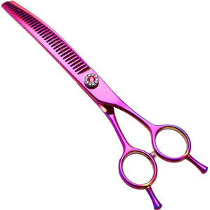 <span class=keywords><strong>7</strong></span>-inch 25 độ ARC cong 34-răng máy xay chunkers Shears JP 440C hợp kim thép yếu tố bán buôn OEM - Product Image 2